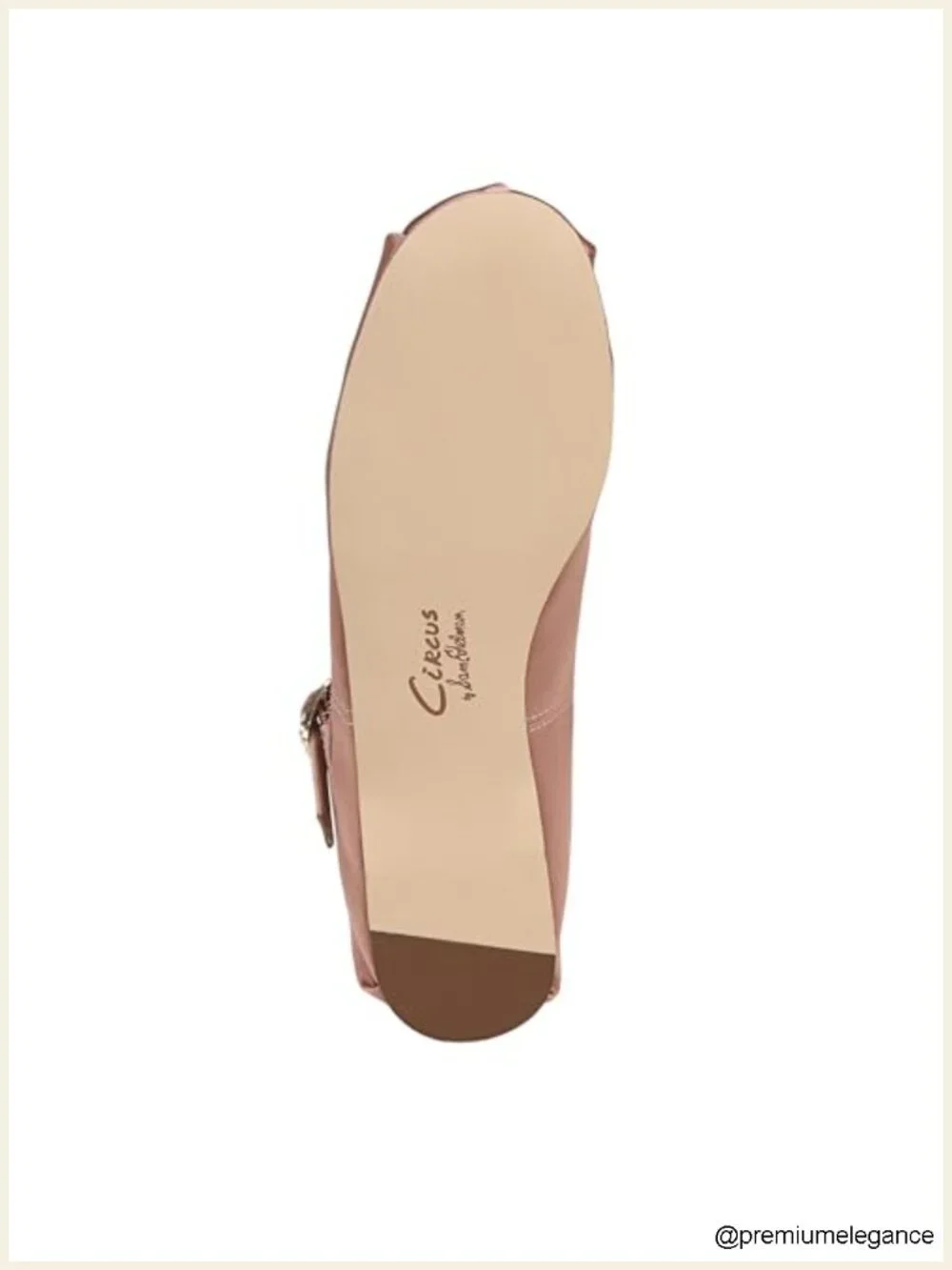 Ballet Flat with Bow Detail, Synthetic Sole, Round Toe